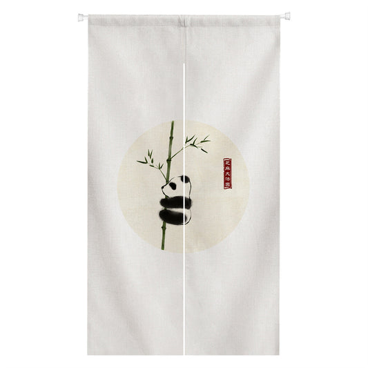 0012-Panda Series 3 Japanese Noren Door Curtain