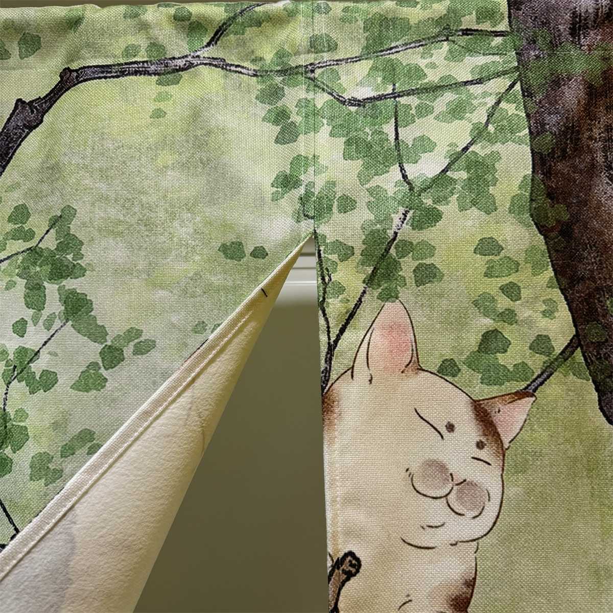 0211-Cat Series 9 Japanese Noren Door Curtain