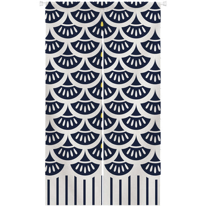 0207-Fish Scale Series 2 Japanese Noren Door Curtain