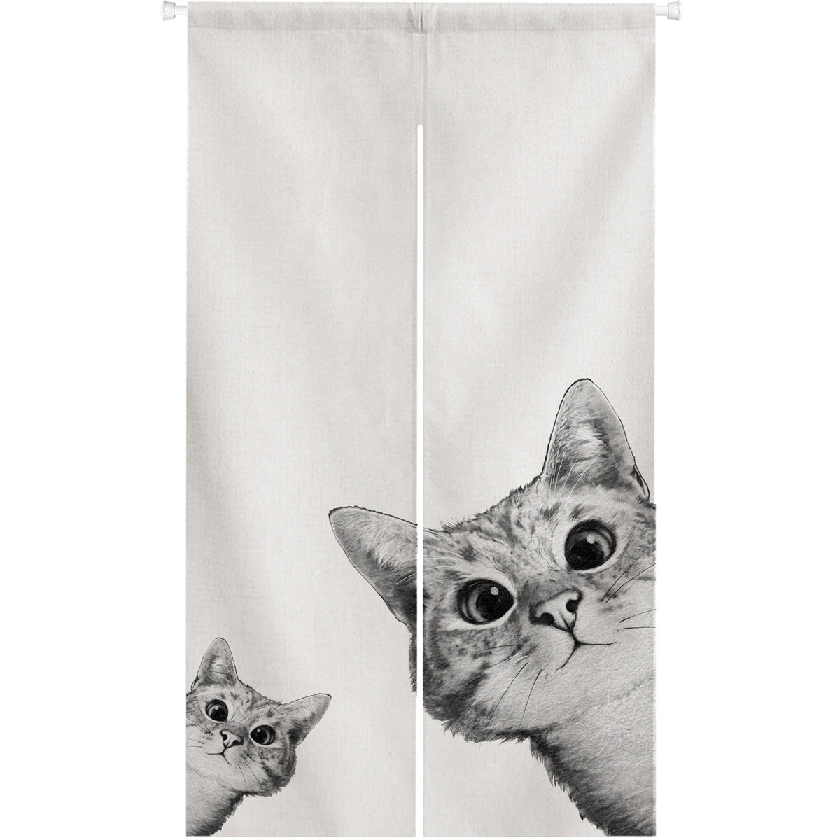 0206-Cat Series 6 Japanese Noren Door Curtain