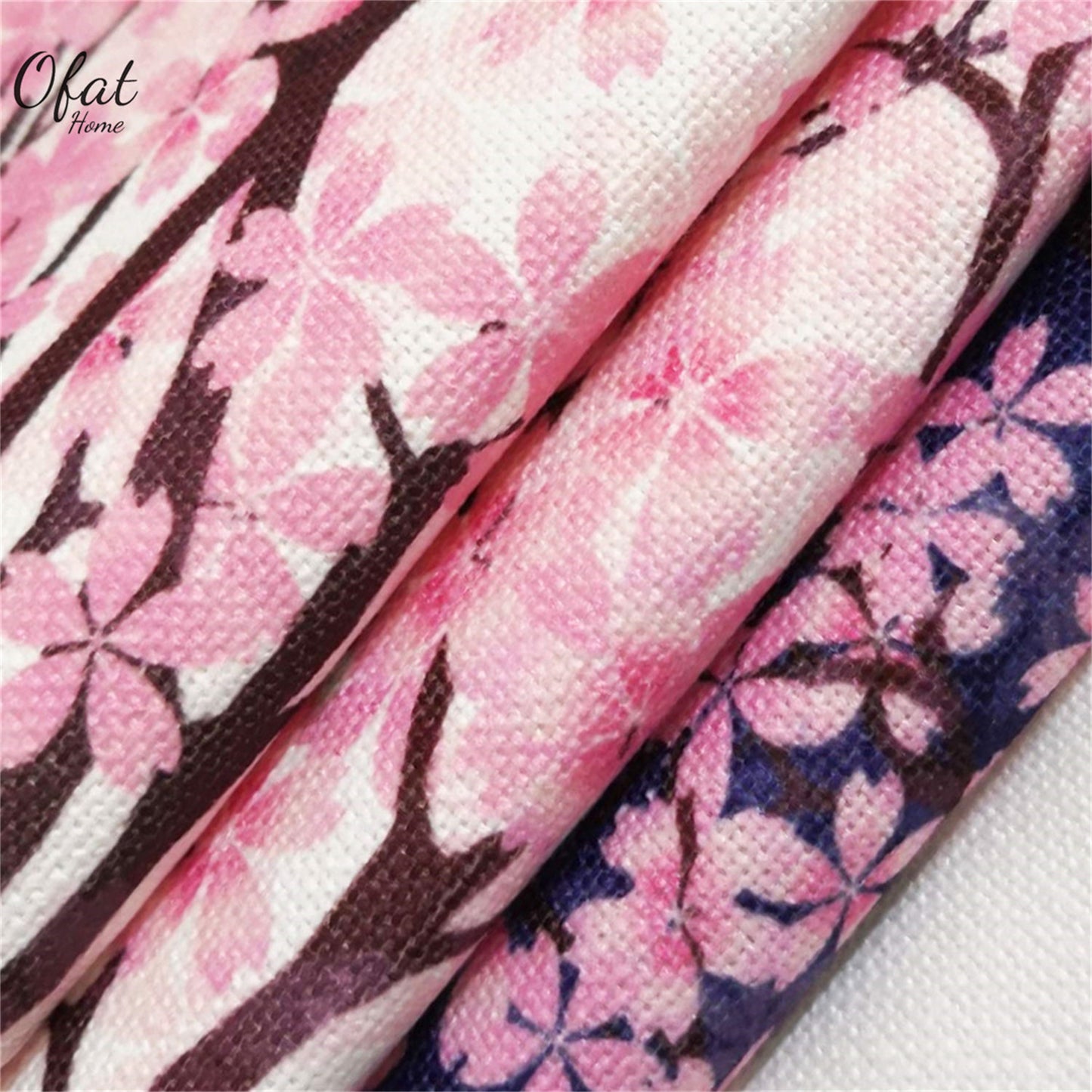 0204-Sakura Series 1 Japanese Noren Door Curtain