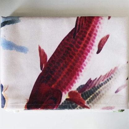 0200-Carp Japanese Noren Door Curtain