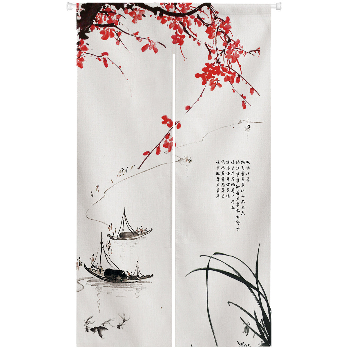 0219-Vessel Japanese Noren Door Curtain